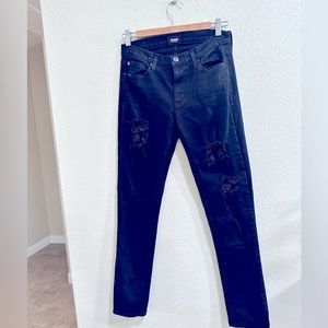 HUDSON BLACK JEANS LOS ANGELES MADE